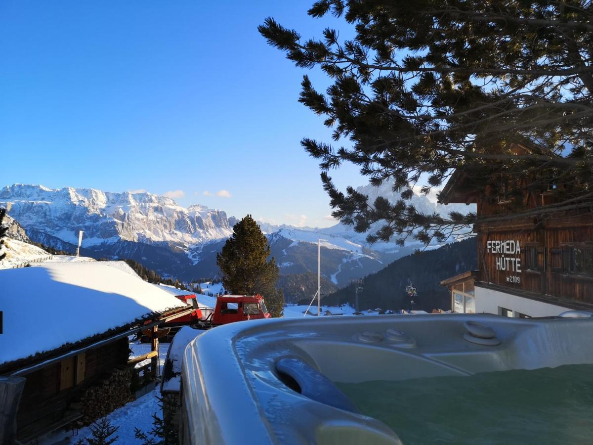 Penzion Rifugio Fermeda Hutte Santa Cristina Val Gardena Exteriér fotografie